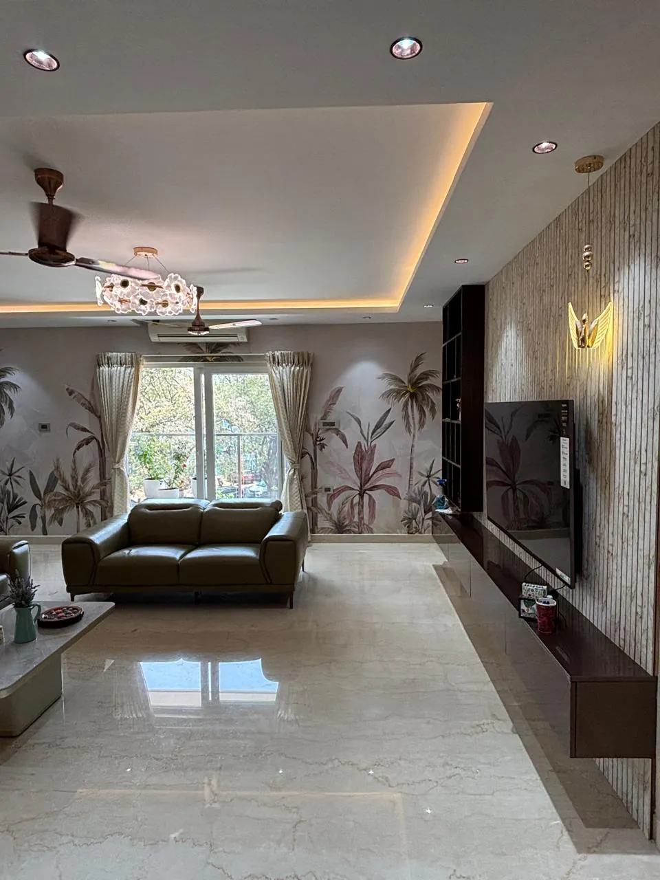 Bright modern living room completed by RICCO